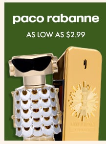 Paco Rabanne As Low As $2.99