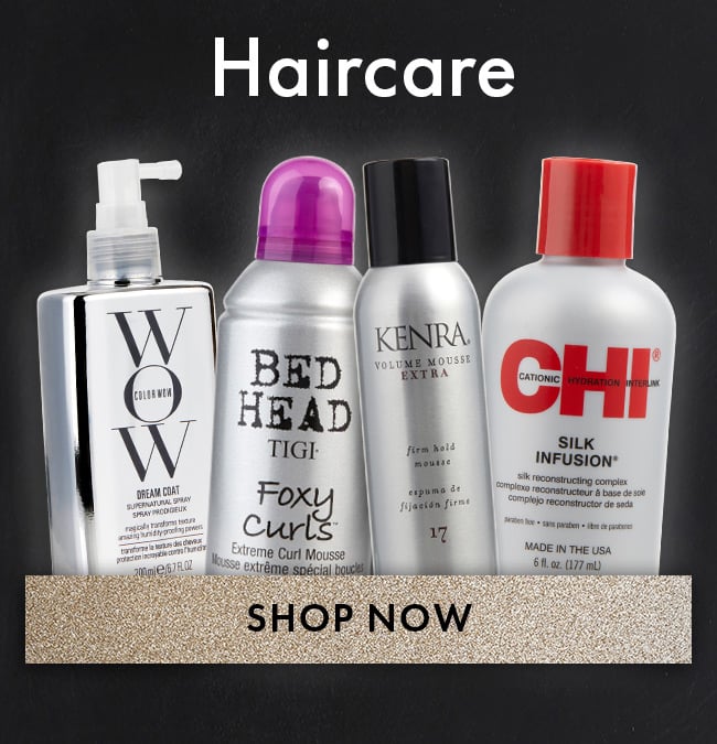 Haircare. Shop Now