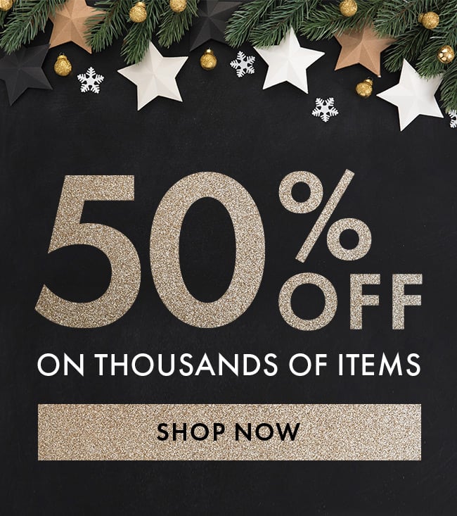 50% Off on thousands of Items. Shop Now
