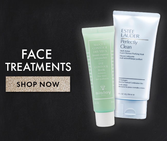 Face Treatments. Shop Now