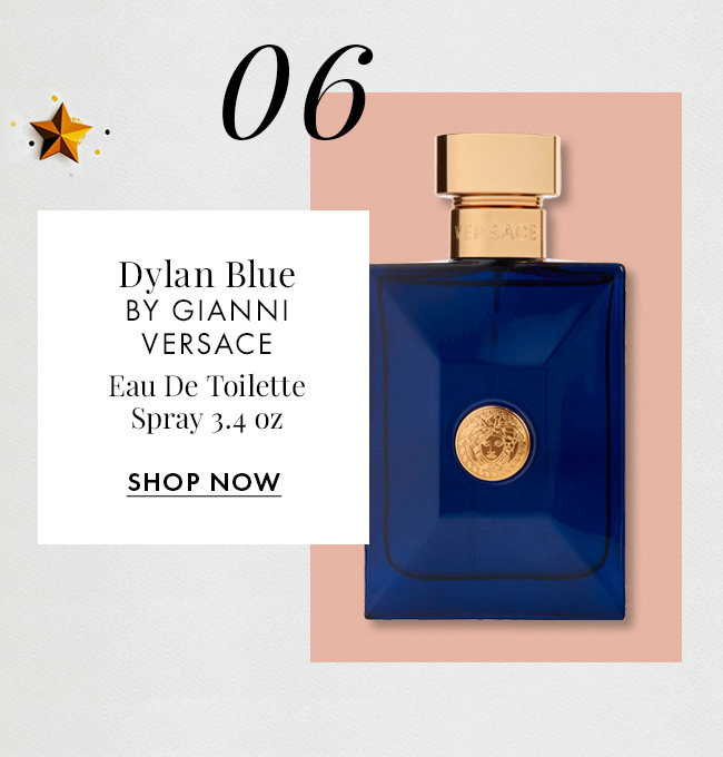 06. Dylan Blue by Gianni Versace. Eau De Toilette Spray 3.4 oz. Shop Now