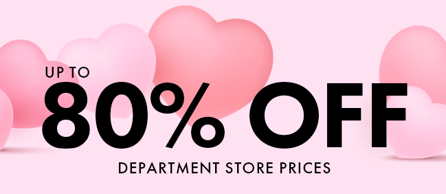 Up To 80% Off Department Store Prices