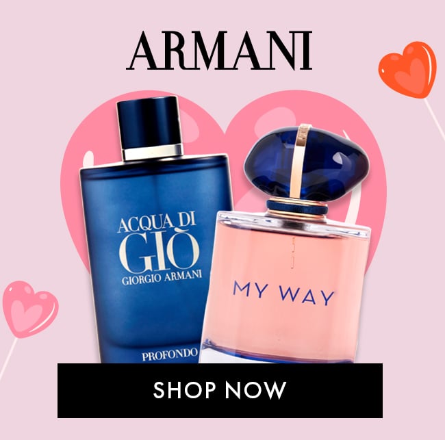 Armani. Shop Now