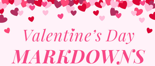 Valentine's Day Markdowns