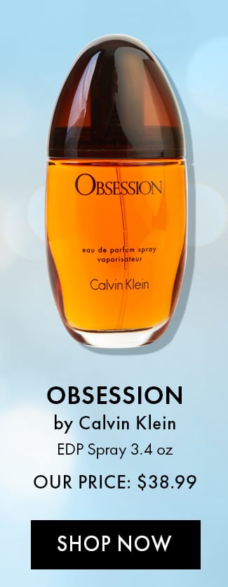 Obsession by Calvin Klein. EDP Spray 3.4 oz. Our price $38.99. Shop Now