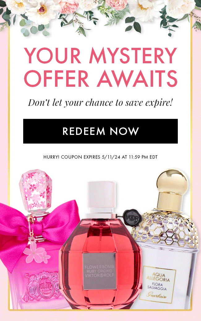 Your Mystery Offer Awaits. Don't Let Your Chance to Save Expire! Redeem Now. Hurry! Coupon Expires 5/11/24 At 11:59 PM EDT