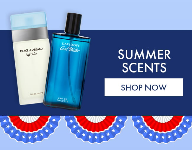 Summer Scents. Shop Now