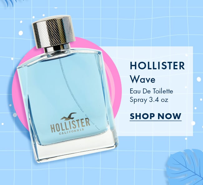 Hollister Wave. Eau De Toilette Spray 3.4 oz. Shop Now