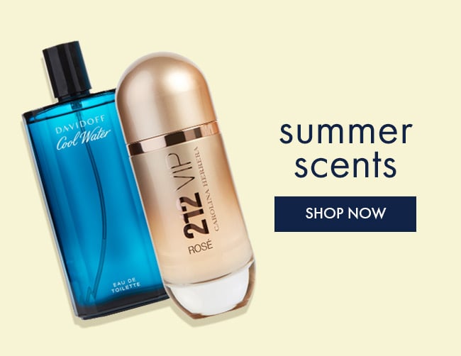 Summer Scents. Shop Now