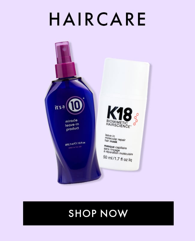 Haircare. Shop Now