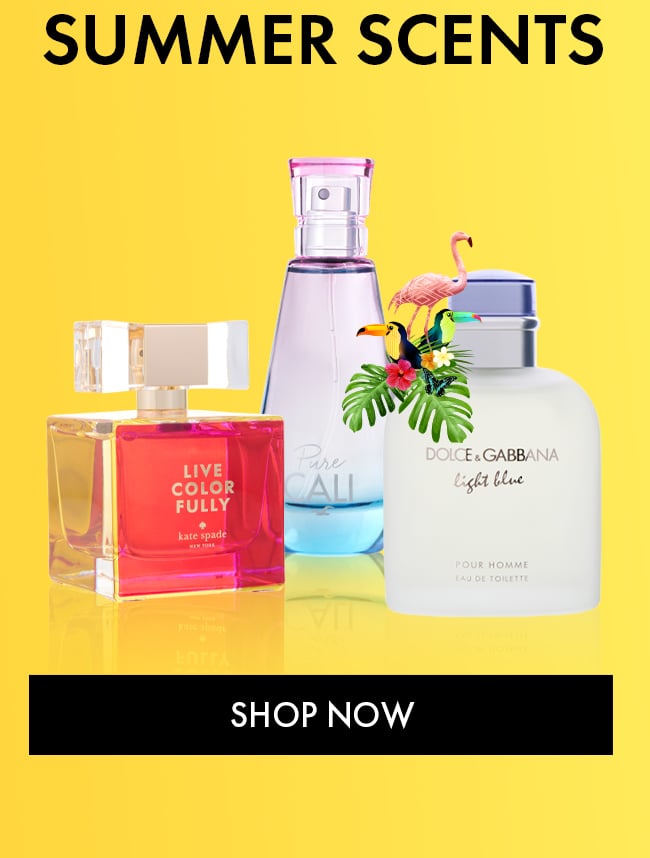 Summer Scents. Shop Now