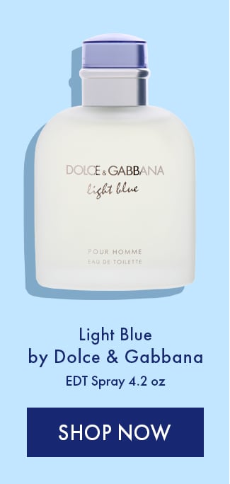 Light Blue by Dolce & Gabbana. EDT Spray 4.2 oz. Shop Now