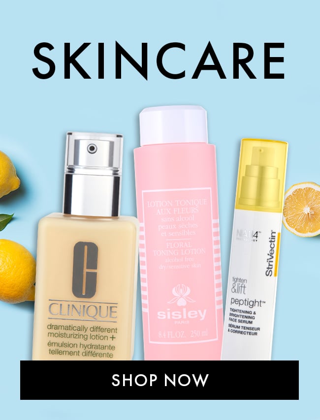 Skincare. Shop Now