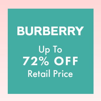 Burberry Up To 72% Off Retail Price