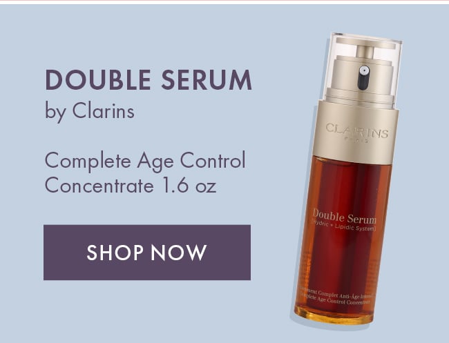 Double Serum by Clarins. Complete Age Control 1.6oz. Shop Now