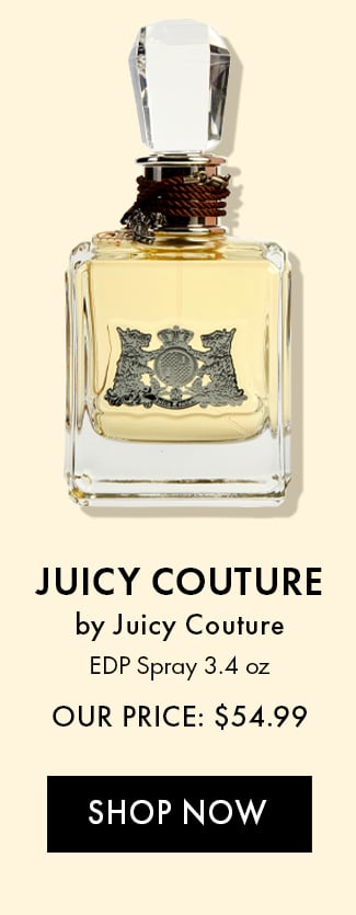 Juicy Couture by Juicy Couture. EDP Spray 3.4oz. Our Price: $54.99. Shop Now