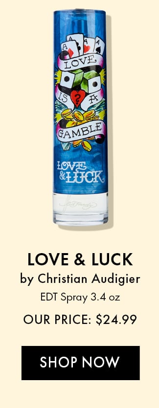 Love & Luck by Christian Audigier. EDT Spray 3.4oz. Our Price: $24.99. Shop Now