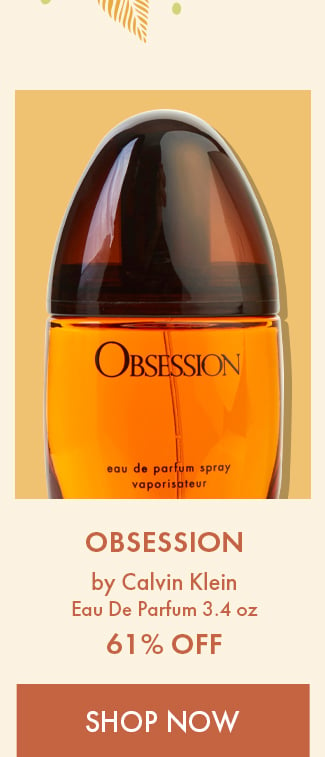 Obsession by Calvin Klein. Eau De Parfum 3.4 oz. 61% Off. Shop Now