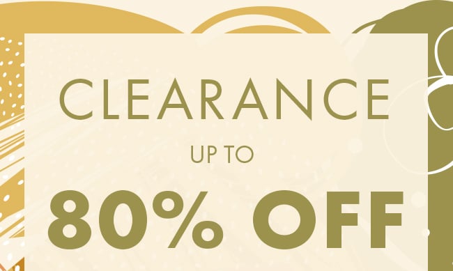 Clearance up to 80% off