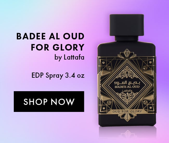 Badee Al Oud For Glory  by Lattafa  EDP Spray 3.4 oz. Shop Now