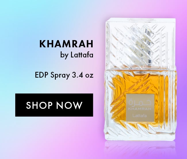 Khamrah  by Lattafa  EDP Spray 3.4 oz. Shop Now