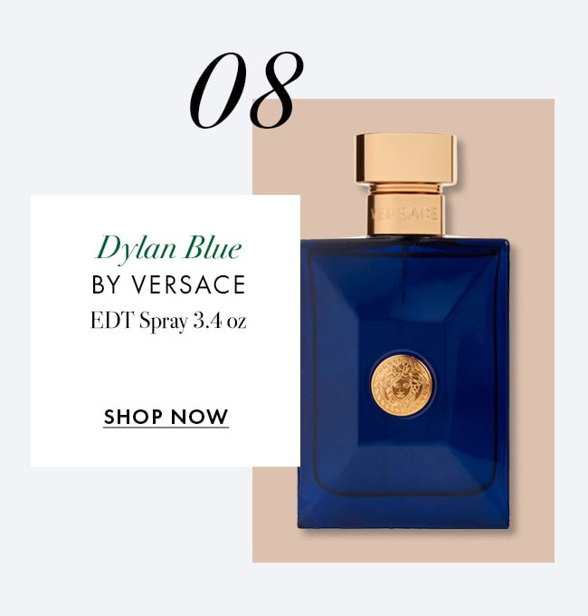 08. Dylan Blue by Versace. EDT Spray 3.4 oz. Shop Now