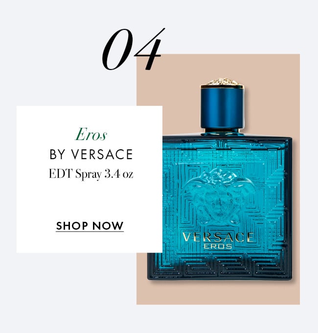 04. Eros by Versace. EDT Spray 3.4 oz. Shop Now