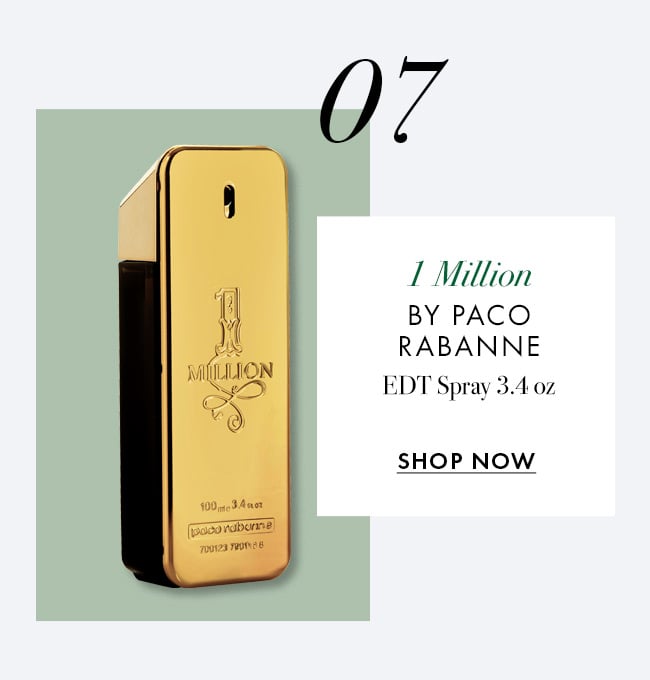 07. 1 Million by Paco Rabanne. EDT Spray 3.4 oz. Shop Now