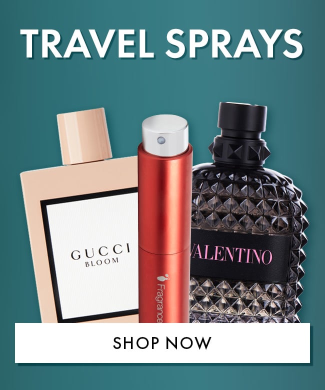 Travel Sprays. Shop Now