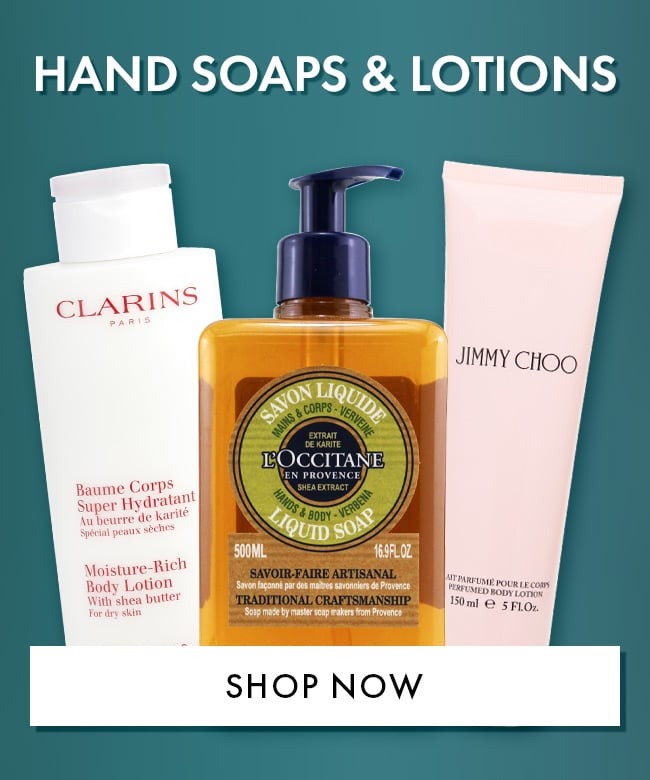 Hand Soaps & Lotions. Shop Now