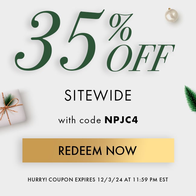 35% Off Sitewide with code NPJC4. Redeem Now. Hurry! Coupon expires 12/3/24 at 11:59 PM EST