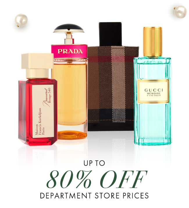 Up to 80% Off Department Store Prices