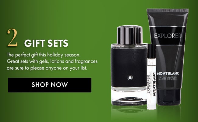 2. Gift sets. The perfect gift this holiday season. Great sets with gels, lotions and  fragrances are sure to please anyone on your list.