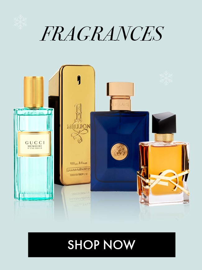 Fragrances. Shop Now