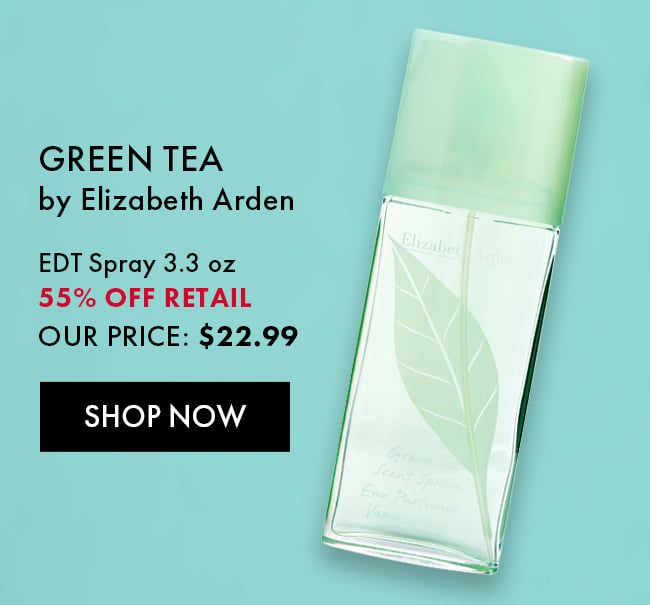 Green Tea by Elizabeth Arden. EDT Spray 3.3 oz. 55% Off Retail. Our Price $22.99. Shop Now