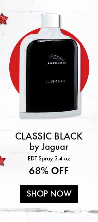 Classic Black by Jaguar. EDT Spray 3.4oz. 68% Off Shop Now