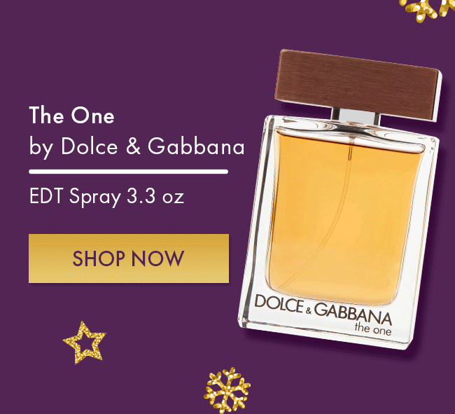 The One by Dolce & Gabbana. EDT Spray 3.3 oz. Shop Now