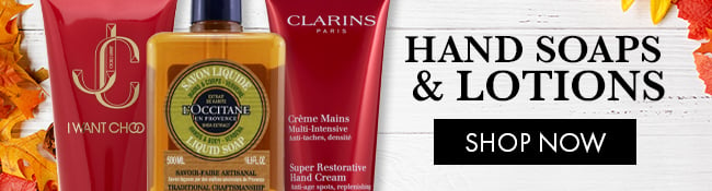 Hand Soaps & Lotions. Shop Now