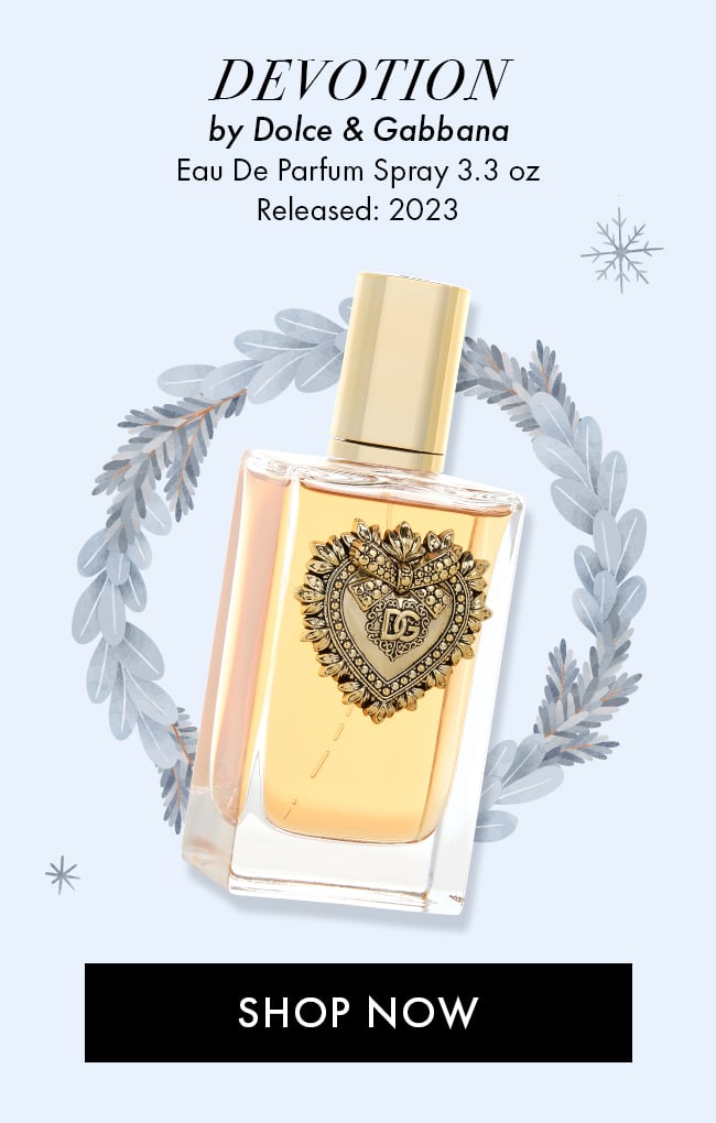 Devotion by Dolce & Gabbana. Eau De Parfum Spray 3.3oz. Released: 2023. Shop Now