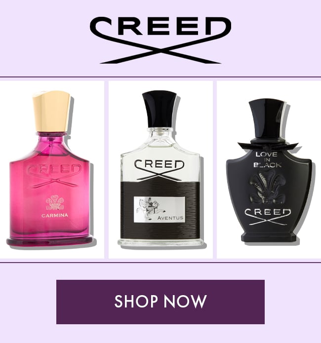 Creed. Shop Now