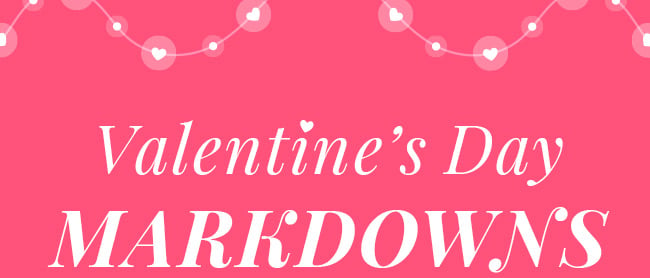 Valentine's Day Markdowns