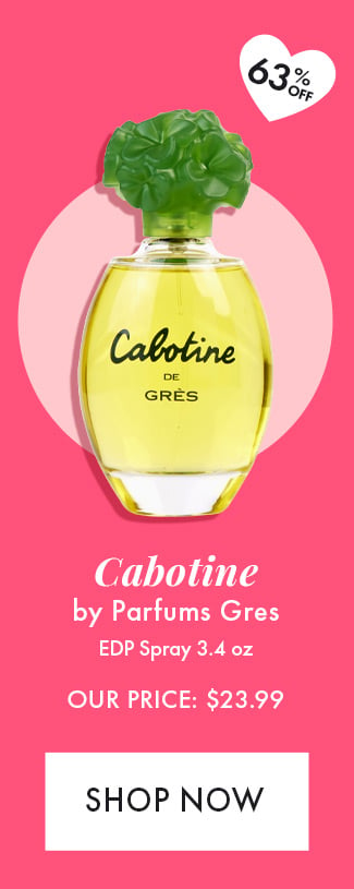 63% Off. Cabotine by Parfum Gres. EDP Spray 3.4 oz. Our Price: $23.99. Shop Now