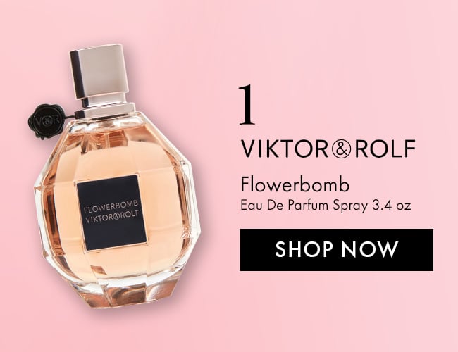 1. Viktor & Rolf. Flowerbomb Eau De Parfum Spray 3.4oz. Shop Now