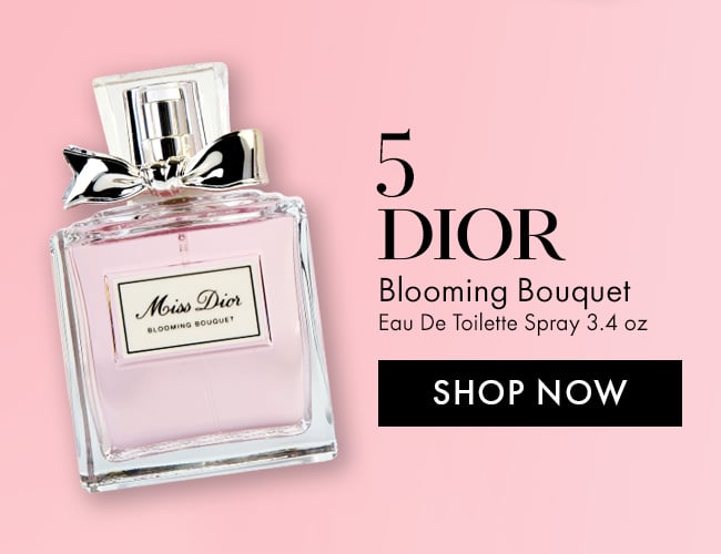 5. Dior. Blooming Bouquet Eau De Toilette Spray 3.4oz. Shop Now 