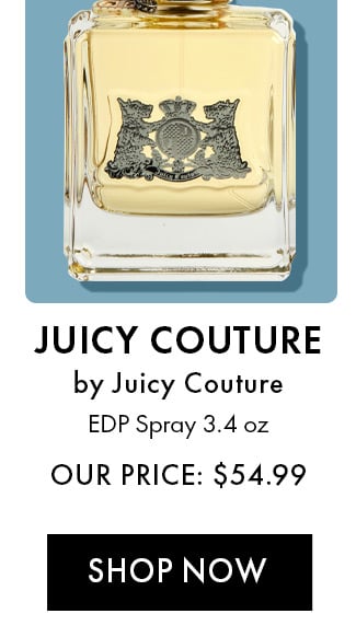 Juicy Couture by Juicy Couture. EDP Spray 3.4 oz. Our Price: $54.99. Shop Now