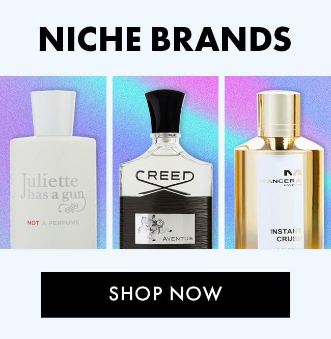 Niche Brands. Shop Now