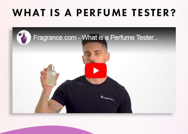 What is a perfume tester?