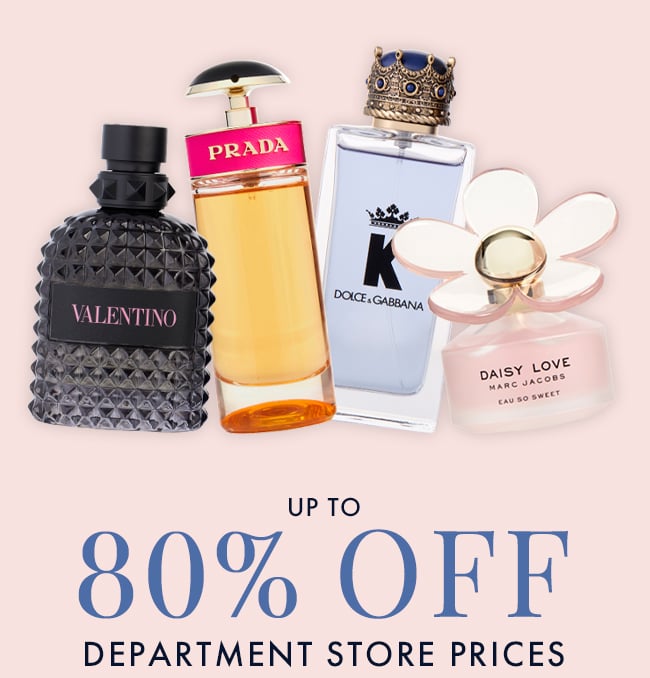 Up To 80% Off Department Store Prices