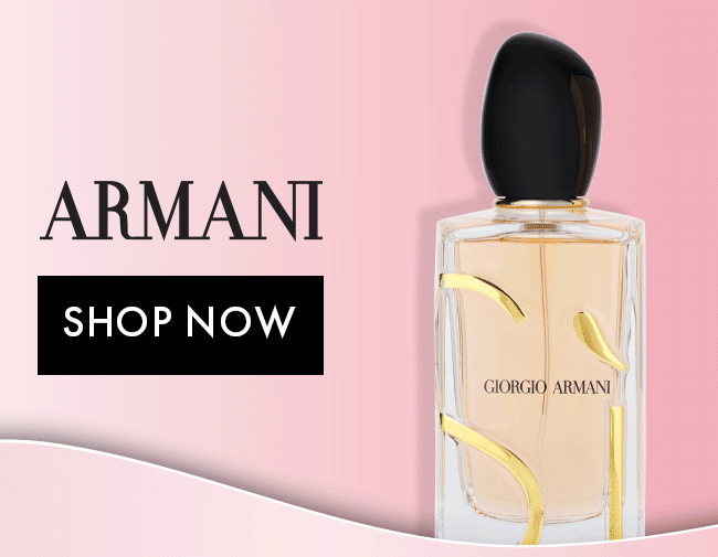 Armani. Shop Now
