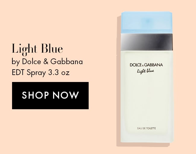 Light Blue by Dolce & Gabbana. EDT Spray 3.3 oz. Shop Now
